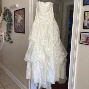 Ivory Jessica McClintock Dress - Bridal or Prom
